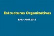 Estructuras organizativas