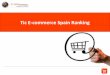 Tic E-commerce Spain Ranking