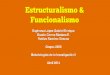 Estructuralismo y funcionalismo | FAD