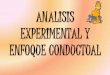 Analisis experimental y enfoque conductual derechos reservados de autor fernando hernández