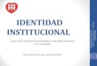 Identidad institucional fe y alegría 2014