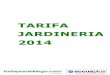 Tarifa jardineria 2014 todoparaelriego.com