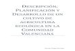 Descripcion planificacion y desarrollo de un cultivo de agricultura ecolgica en la Comunidad Valenciana