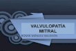 Valvulopatía mitral