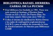 Biblioteca Rafael Herrera Cabral De La Pucmm
