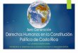Tema # 7 tercera generación de dechos humanos en la constitución política