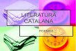 Literatura Catalana(Joan, Adrià, Ernest)