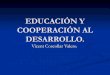 Educación y cooperación al desarrollo