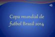 Copa mundial de futbol brasil 2014