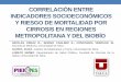 Correlación de indicadores socioeconómicos y riesgo de mortalidad por cirrosis en regiones Metropolitana y del Biobio