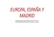 Europa, España y Madrid 3º ESO