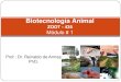 Clase#1 introducción a la biotecnología animal