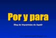 Por y para_blog de hispanistas de agadir