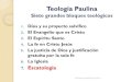 Teología Paulina  (La Escatología)