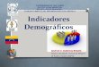 Indicadores demográficos Venezuela
