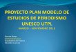 Informe final Proyecto UNESCO-UTPL