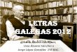 Letras galegas 2012