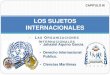 Sujetos Internacionales y Organizaciones Internacionales