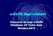 e-CLUE logo contest - Spain