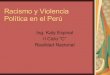 Racismo Y Violencia PolíTica En El Perú