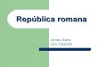 Powerpoint república romana