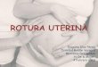 Rotura uterina