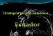 Transportacion Ecuador