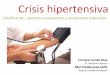 Crisis hipertensiva (15-04-2014)