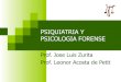 Psiquiatria Y Psicologia Forense
