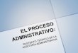 El proceso administrativo AUDITORIA