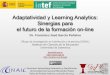 Adaptatividad y Learning Analytics: Sinergías para el futuro de la formación on-line