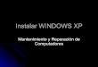 Install Winxp