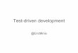 Introducción al Test-Driven Development (TDD) por Eric Mignot