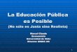 Le educación pública es posible 3 - Marcel Claude