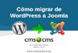 Como Migrar de WordPress a Joomla