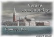 Nieva en Venecia