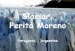 Glaciers d'argentine