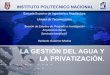 Gestion y privatizacion  del agua