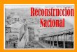 Reconstruccion nacional Perú