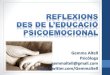 Reflexions desde la educació psicoemocional. Presentació a l'Associació Catalana de Comunicació Científica