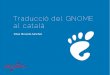 Traducció del GNOME al català