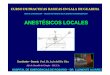 Anestesia local .anestesicos.tipos y  tecnicas. prof. dr. luis del rio diez