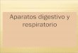 Ap. digestivo y respiratorio