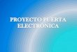 Proyecto Puerta Electronica