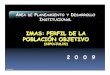 Costa Rica - IMAS: Perfil de la Población Objetivo