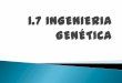 Ing. genética