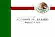 Organización Política del Estado Mexicano