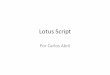 Lotus script