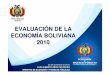 Economia boliviana