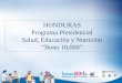 Honduras – Programa Bono 10.000